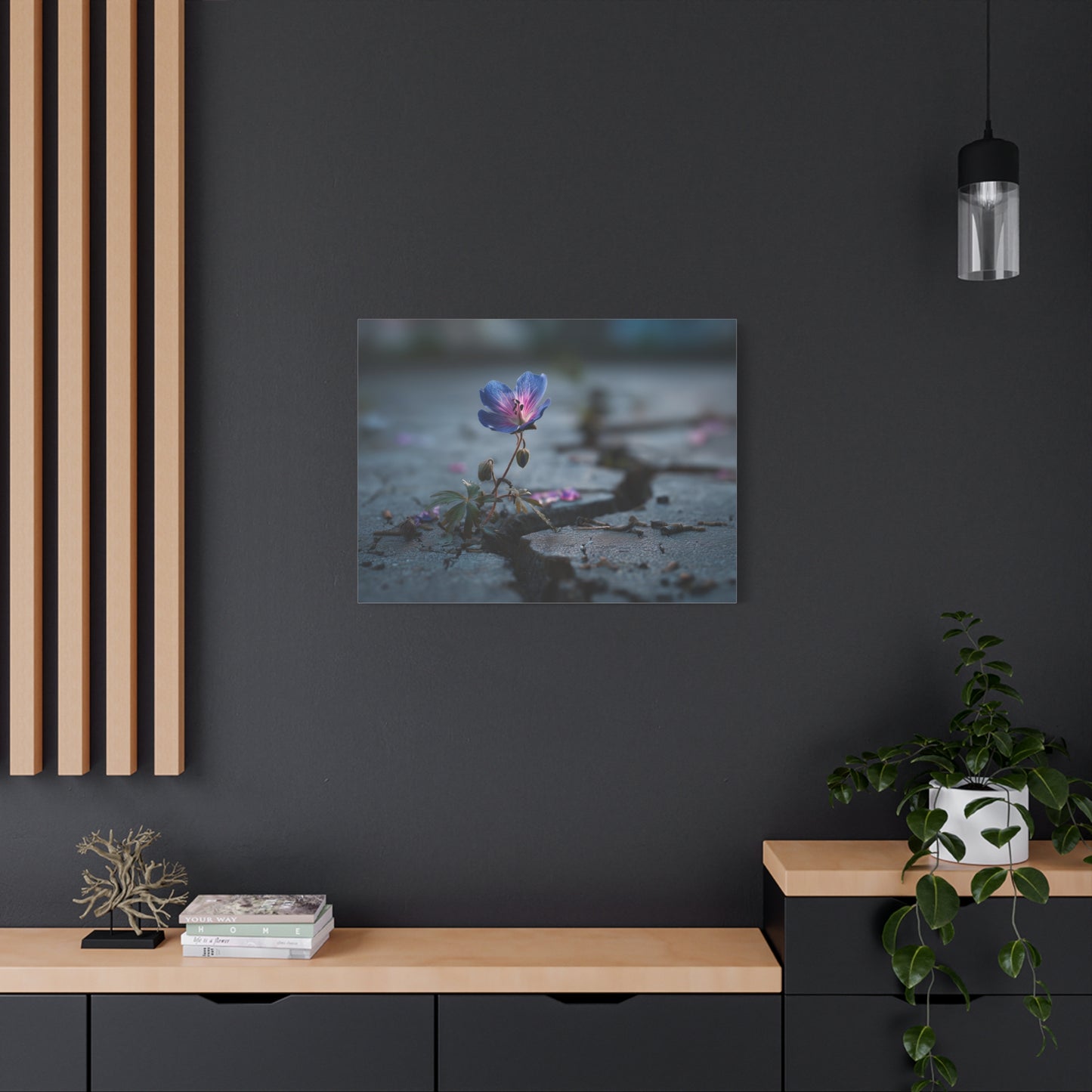 Resilient Bloom: Macro Geranium Photography, Nature's Endurance Landscape--1aceswild.myshopify.com