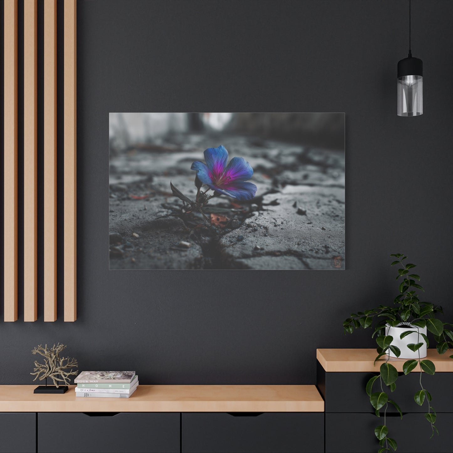 Resilient Bloom: Vibrant Macro Flower Photography, Landscape of Contrast--1aceswild.myshopify.com