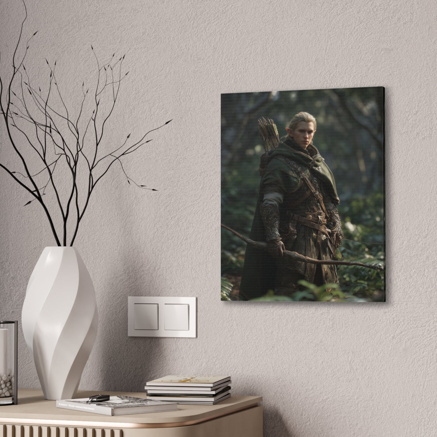Elven Archer's Vigil--1aceswild.myshopify.com