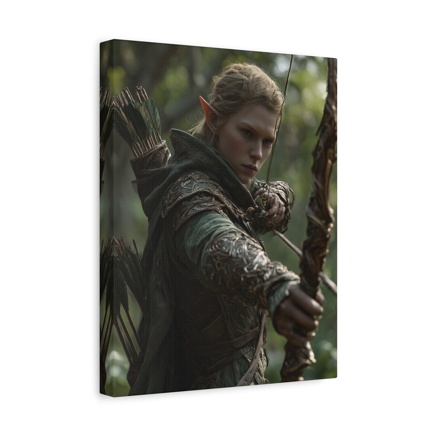 Elven Archer - Gift for Fantasy Lovers.