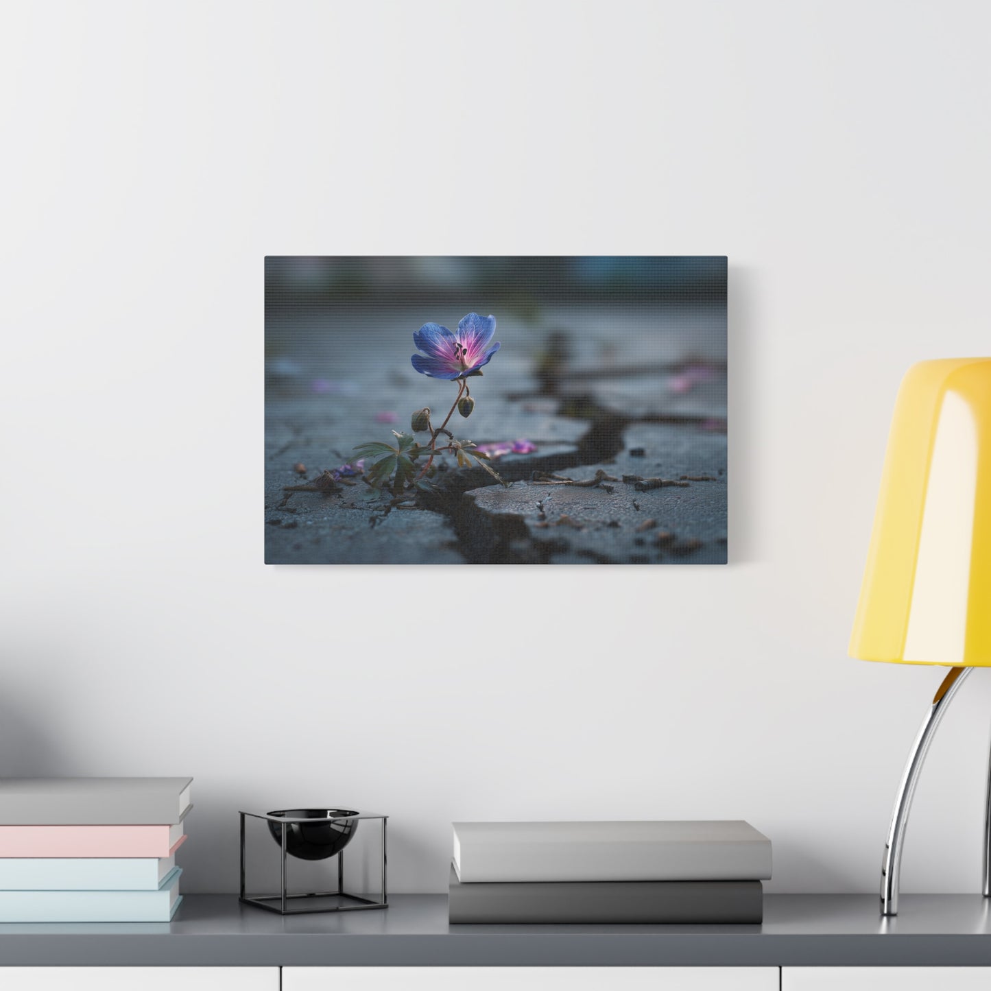 Resilient Bloom: Macro Geranium Photography, Nature's Endurance Landscape--1aceswild.myshopify.com
