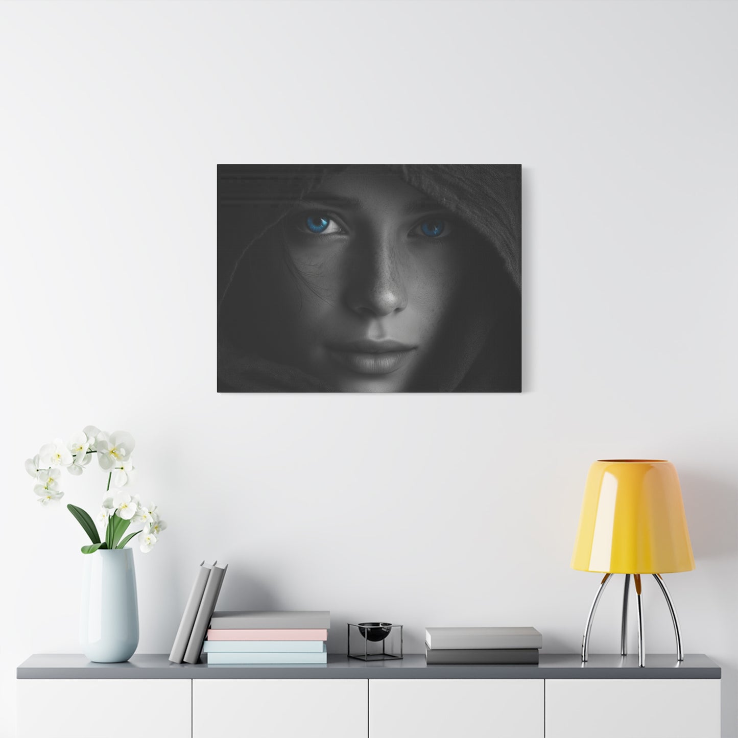 Spice - Selective Color Art, Pop of Color, Canvas Wall Art.