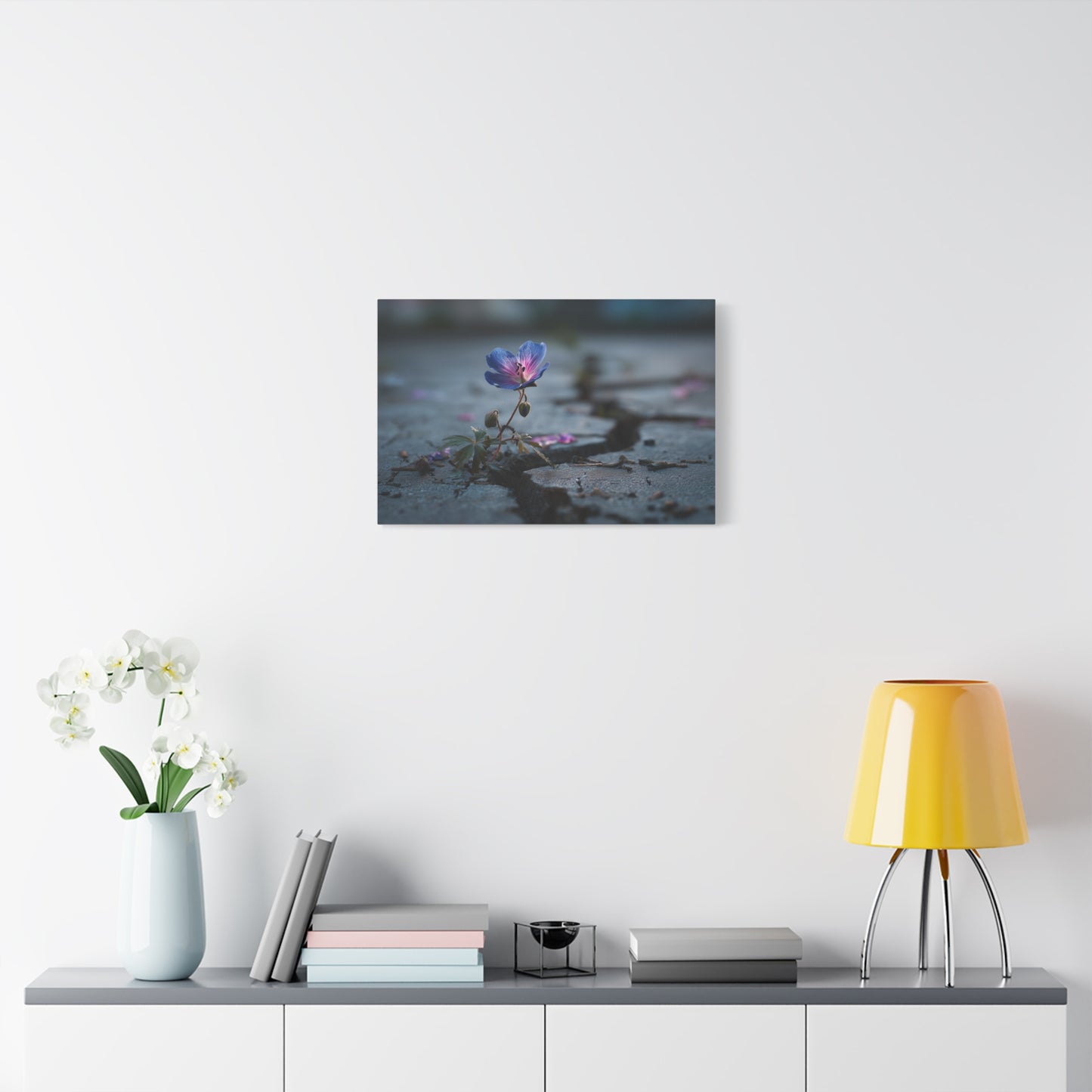 Resilient Bloom: Macro Geranium Photography, Nature's Endurance Landscape--1aceswild.myshopify.com