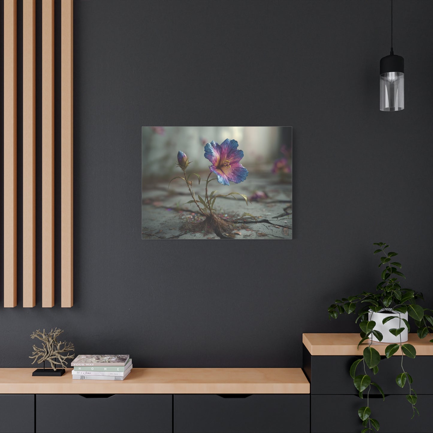 Resilient Bloom: Macro Botanical Photography, Vibrant Hibiscus Emergence--www.14acewild.com