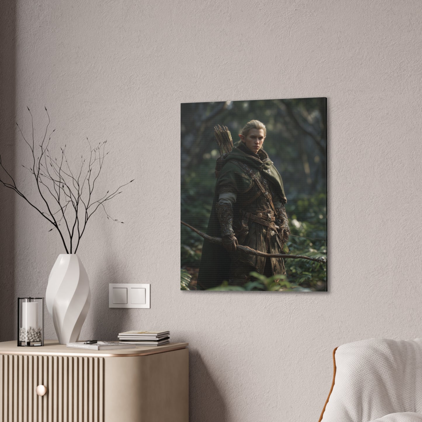 Elven Archer's Vigil--1aceswild.myshopify.com