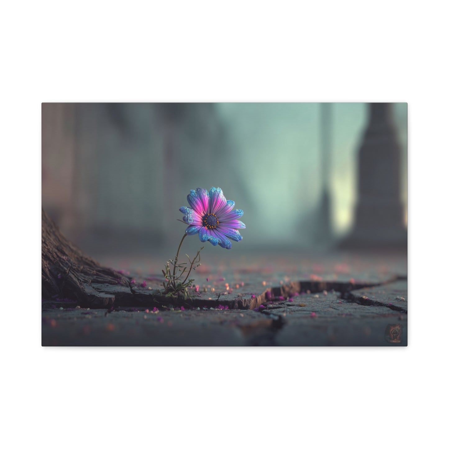 Resilient Bloom: Macro Floral Photography, Ethereal Nature Landscape--1aceswild.myshopify.com