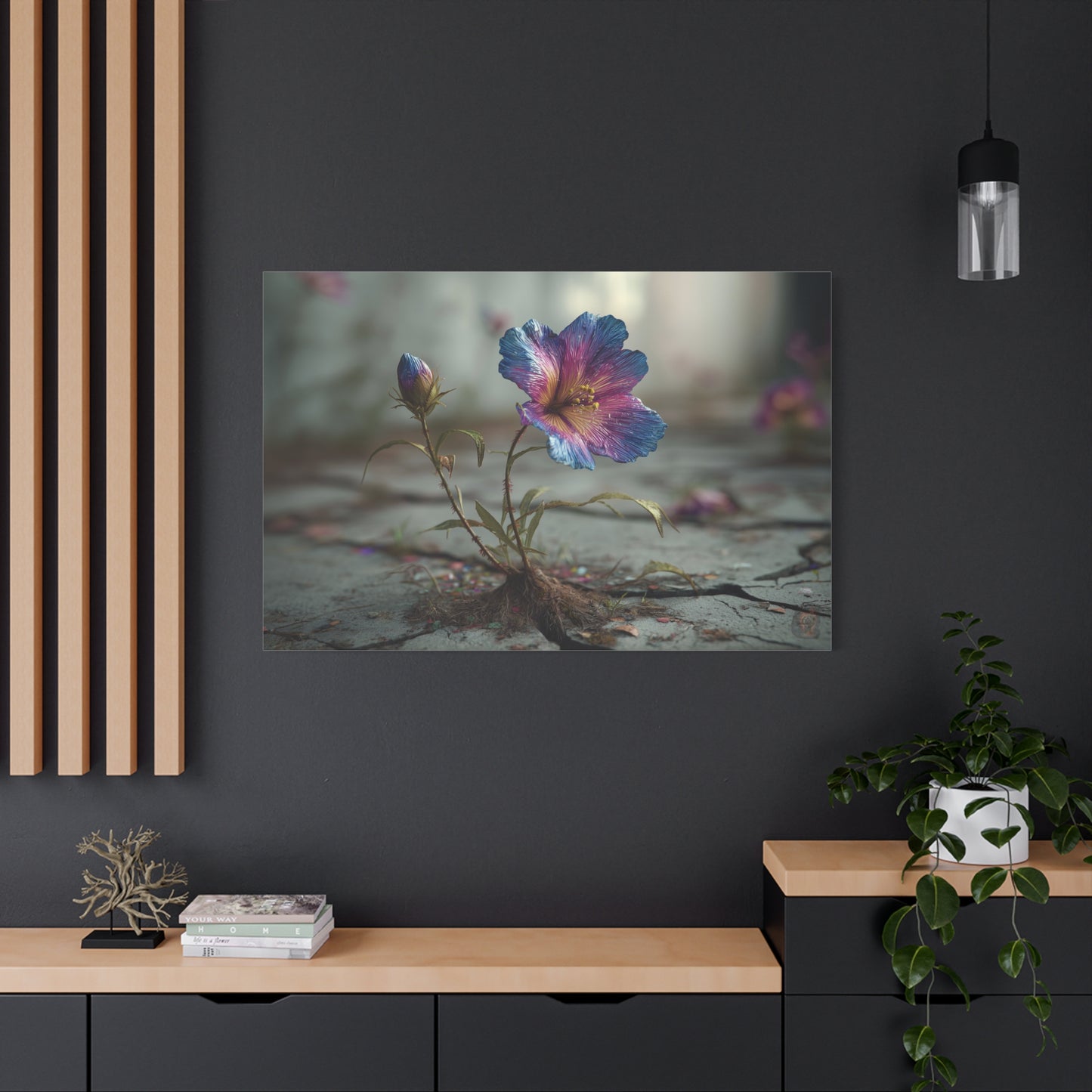 Resilient Bloom: Macro Botanical Photography, Vibrant Hibiscus Emergence--www.14acewild.com