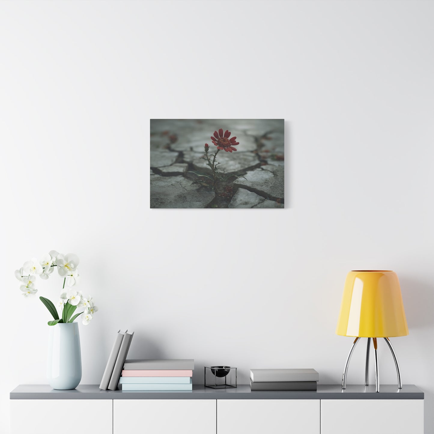 Resilience Blooms: Urban Nature Photography, Concrete Flower Metaphor--1aceswild.myshopify.com