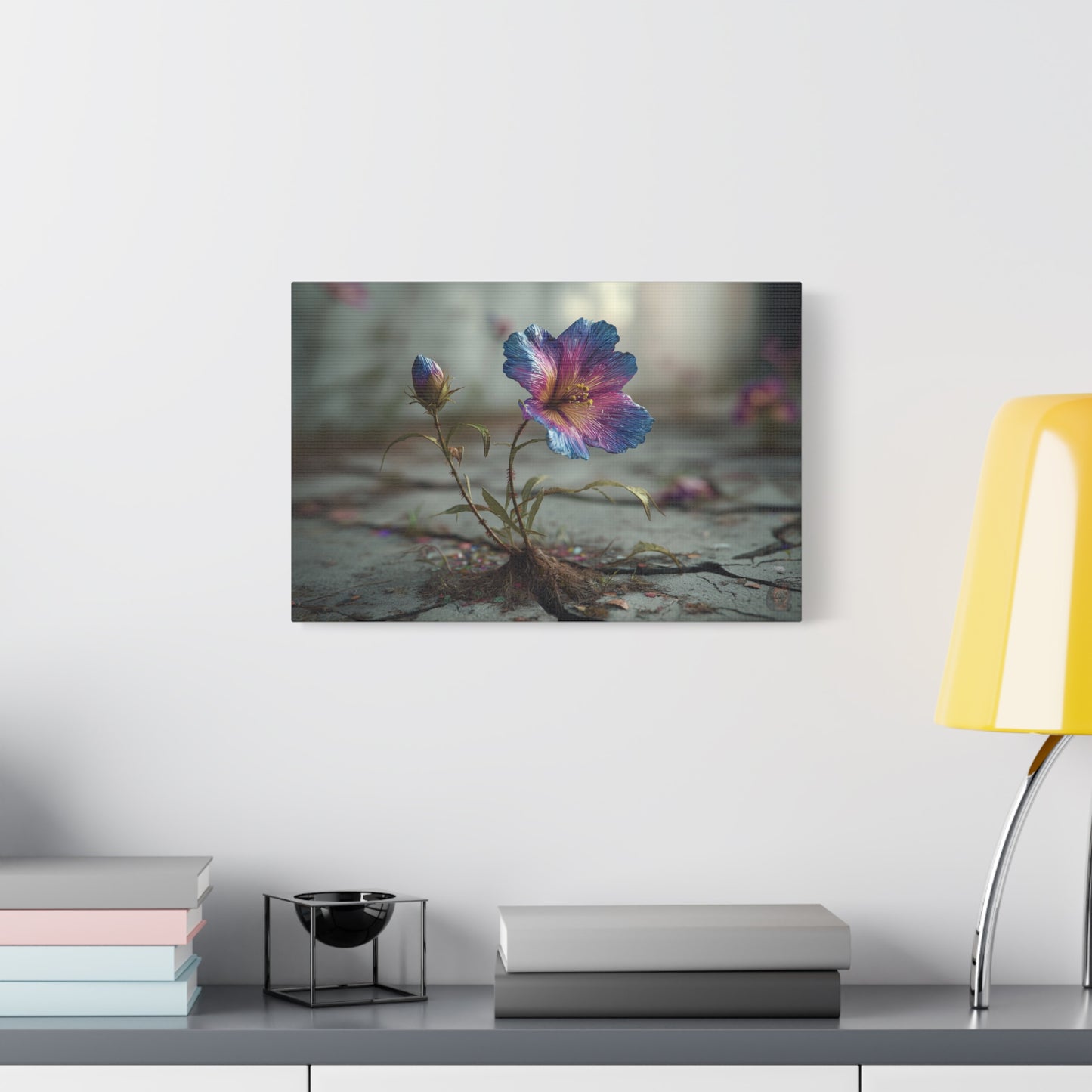 Resilient Bloom: Macro Botanical Photography, Vibrant Hibiscus Emergence--www.14acewild.com