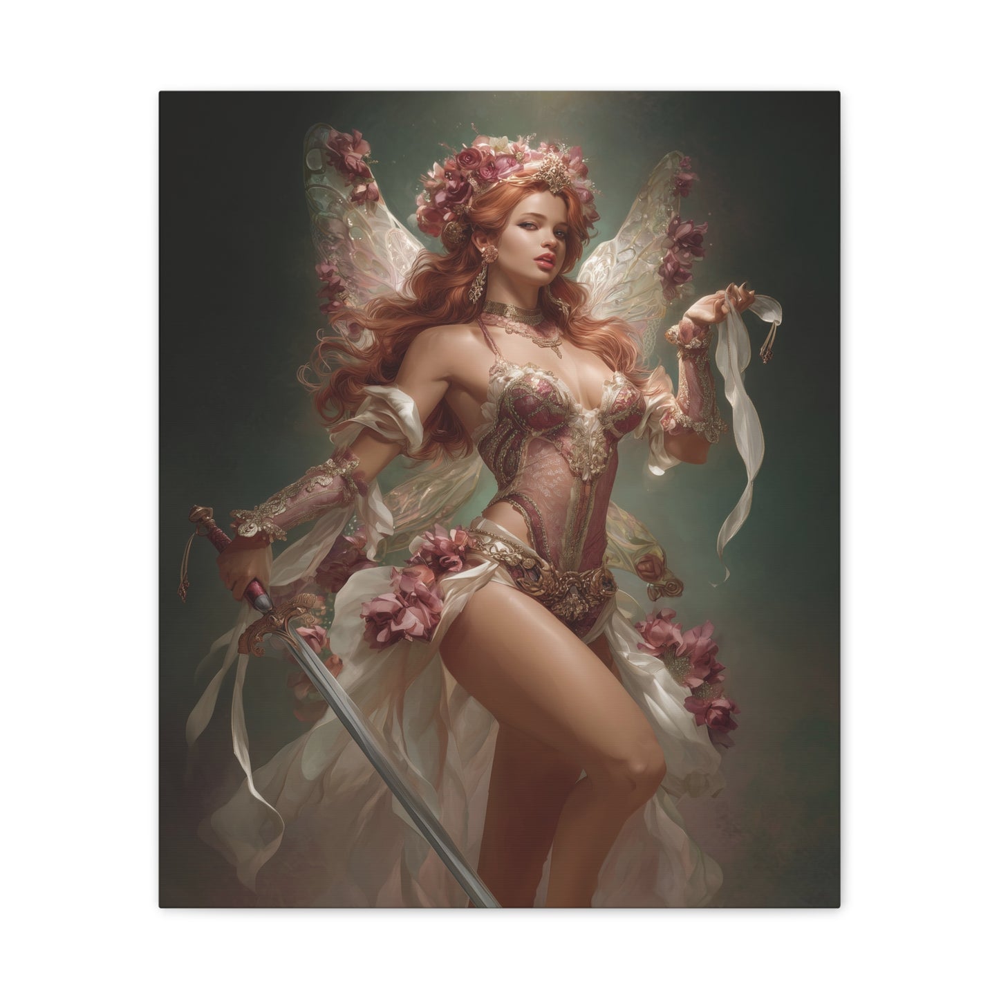 The Rose-Crowned Warrior--1aceswild.myshopify.com