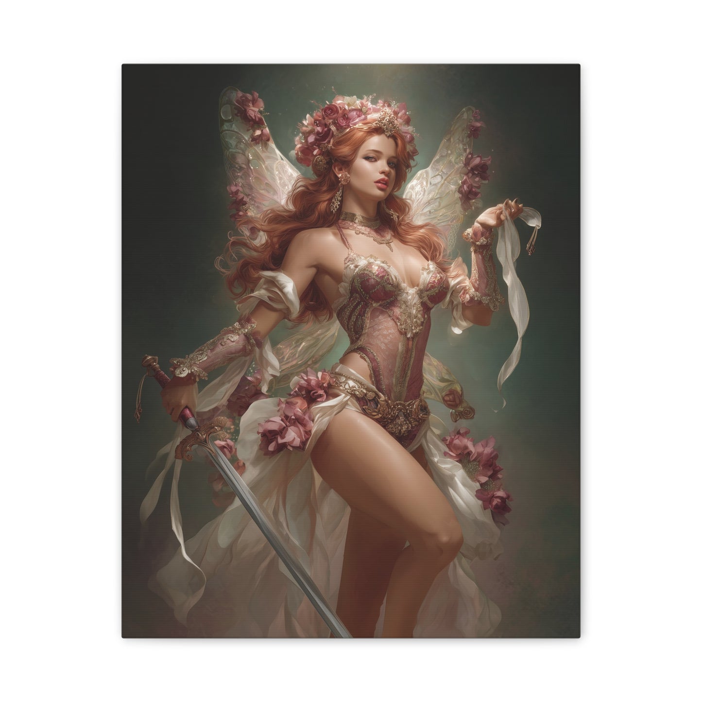 The Rose-Crowned Warrior--1aceswild.myshopify.com