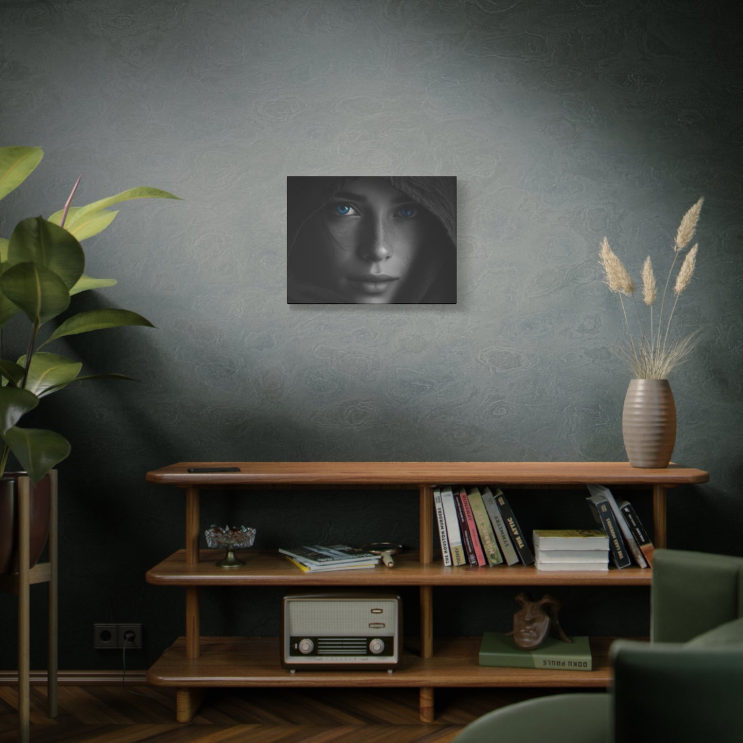 Spice - Selective Color Art, Pop of Color, Canvas Wall Art.