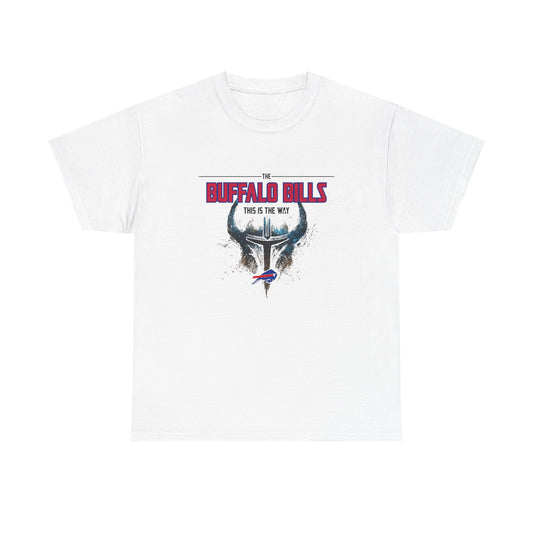 Buffalo Bills This Is The Way -Heavy Cotton Tee - Unisex Fan Shirt, Game Day Apparel, Sports Merchandise, Birthday Gift, Tailgate Outfit