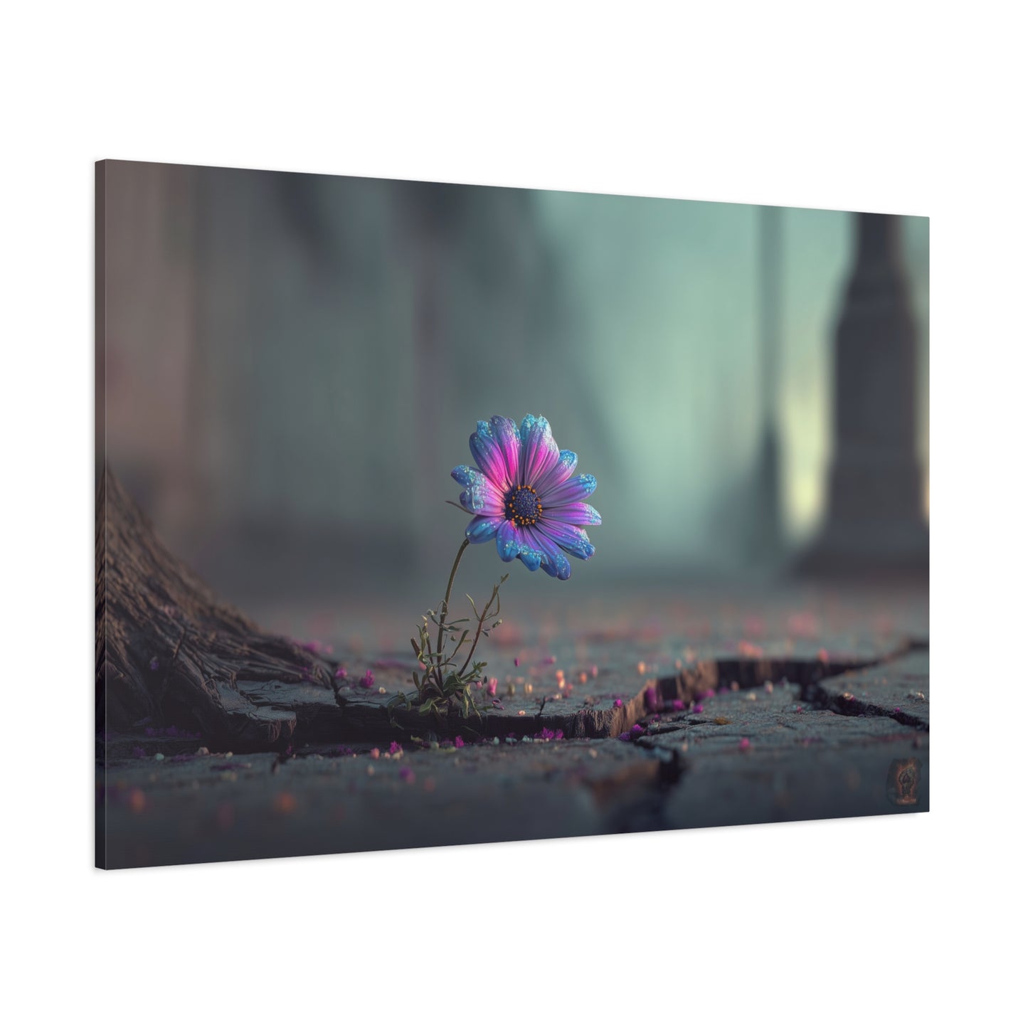 Resilient Bloom: Macro Floral Photography, Ethereal Nature Landscape--1aceswild.myshopify.com