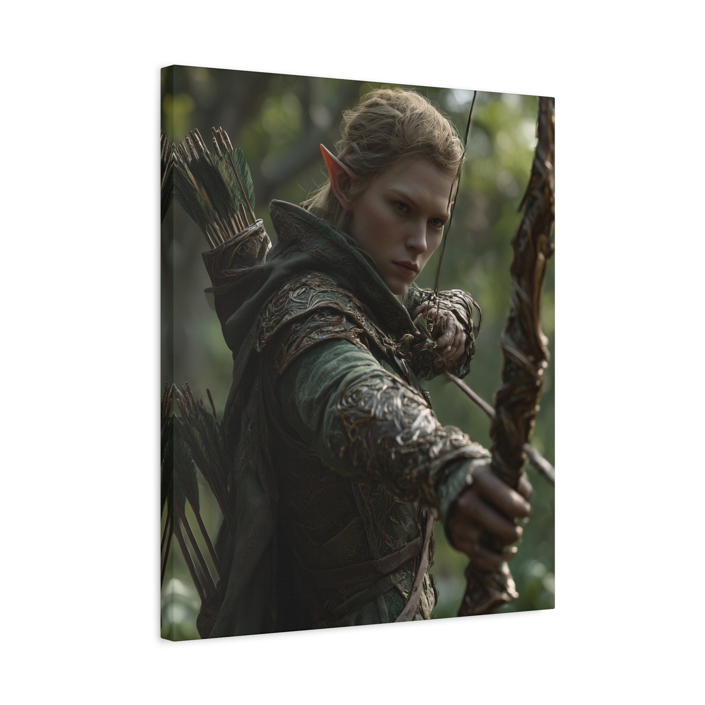 Elven Archer - Gift for Fantasy Lovers.