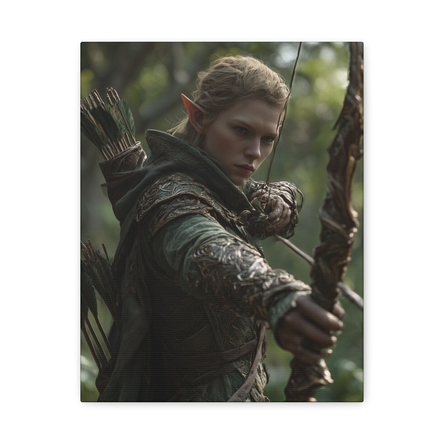 Elven Archer - Gift for Fantasy Lovers.