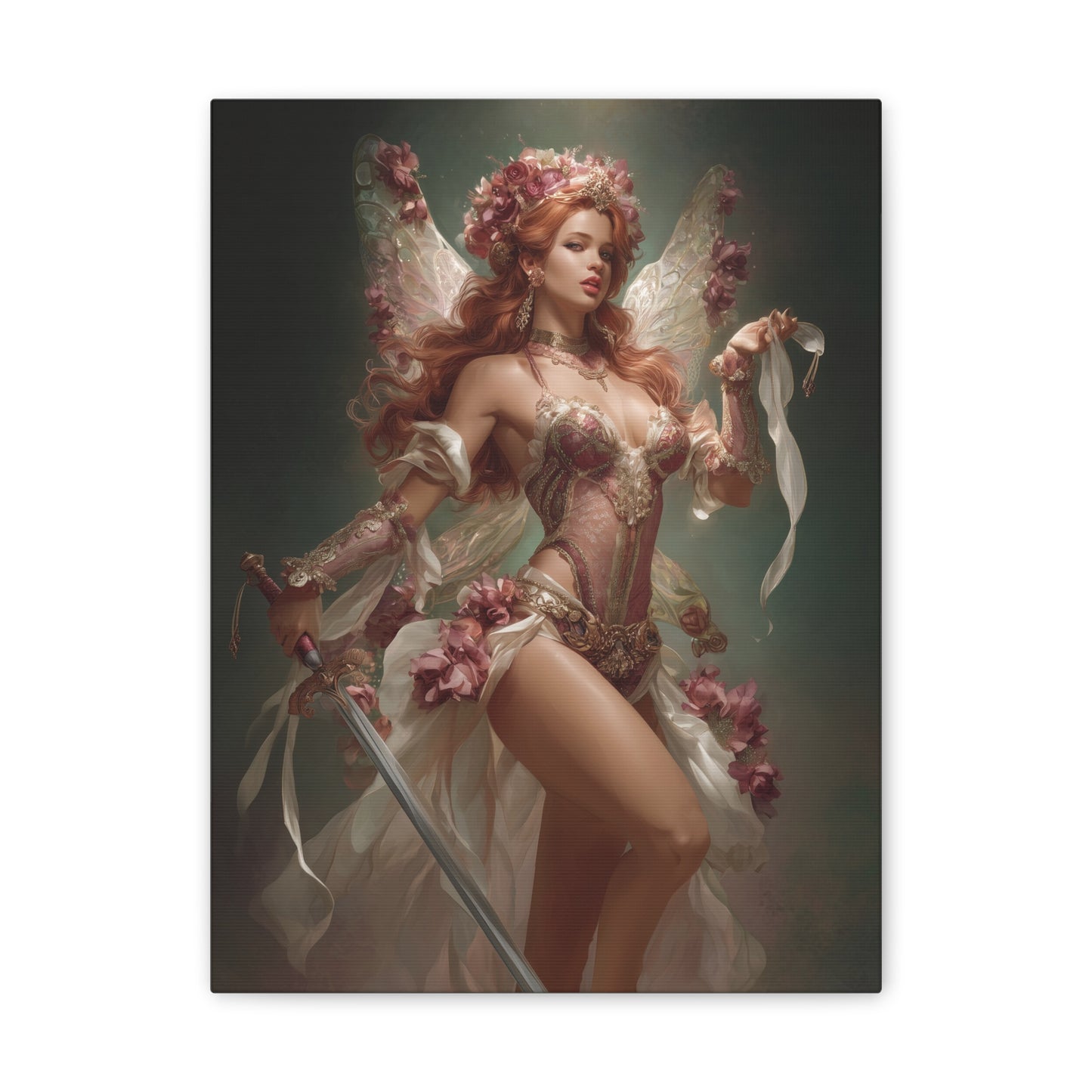 The Rose-Crowned Warrior--1aceswild.myshopify.com