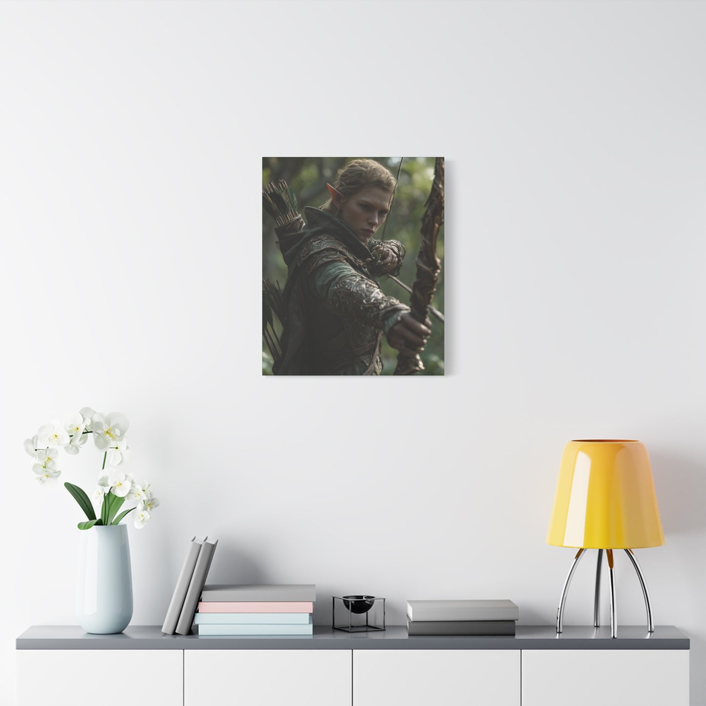 Elven Archer - Gift for Fantasy Lovers.