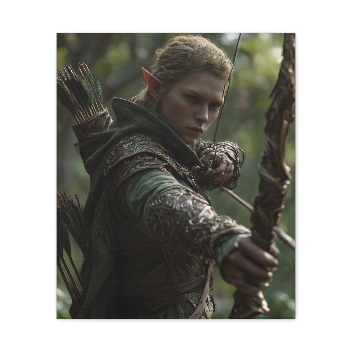 Elven Archer - Gift for Fantasy Lovers.