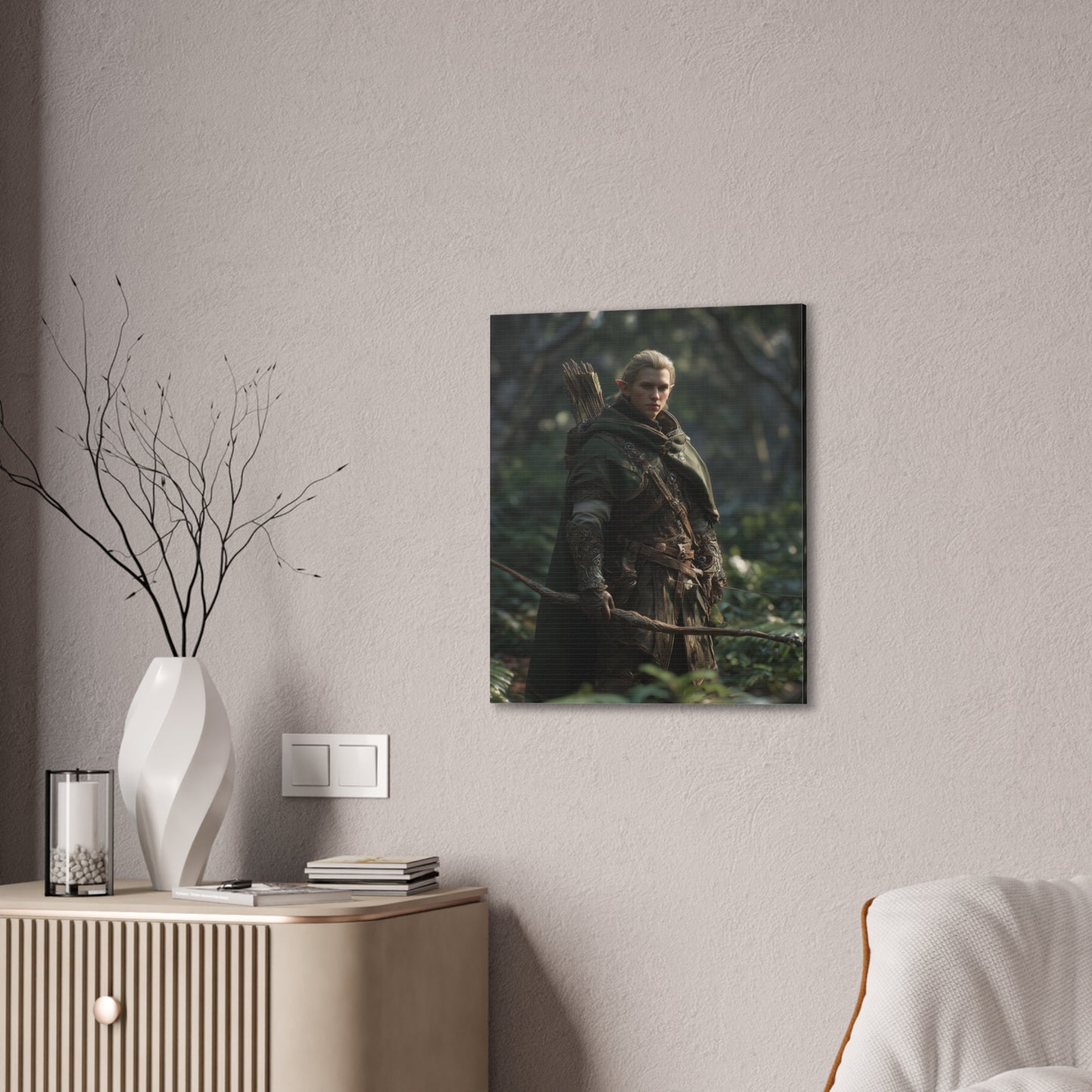 Elven Archer's Vigil--1aceswild.myshopify.com