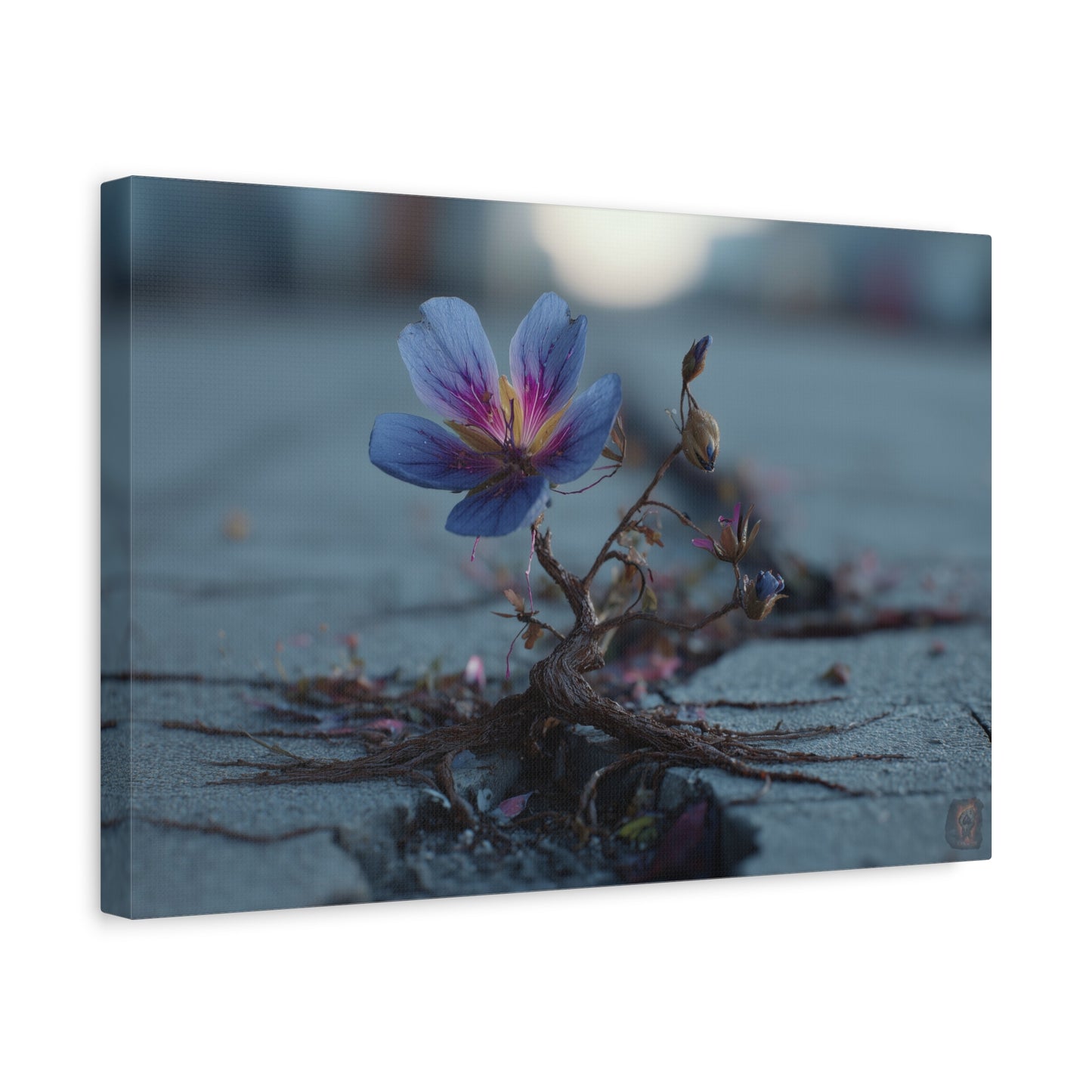 Resilience Blooms: Defiant Macro Flower Photography, Urban Botanical Inspiration--1aceswild.myshopify.com