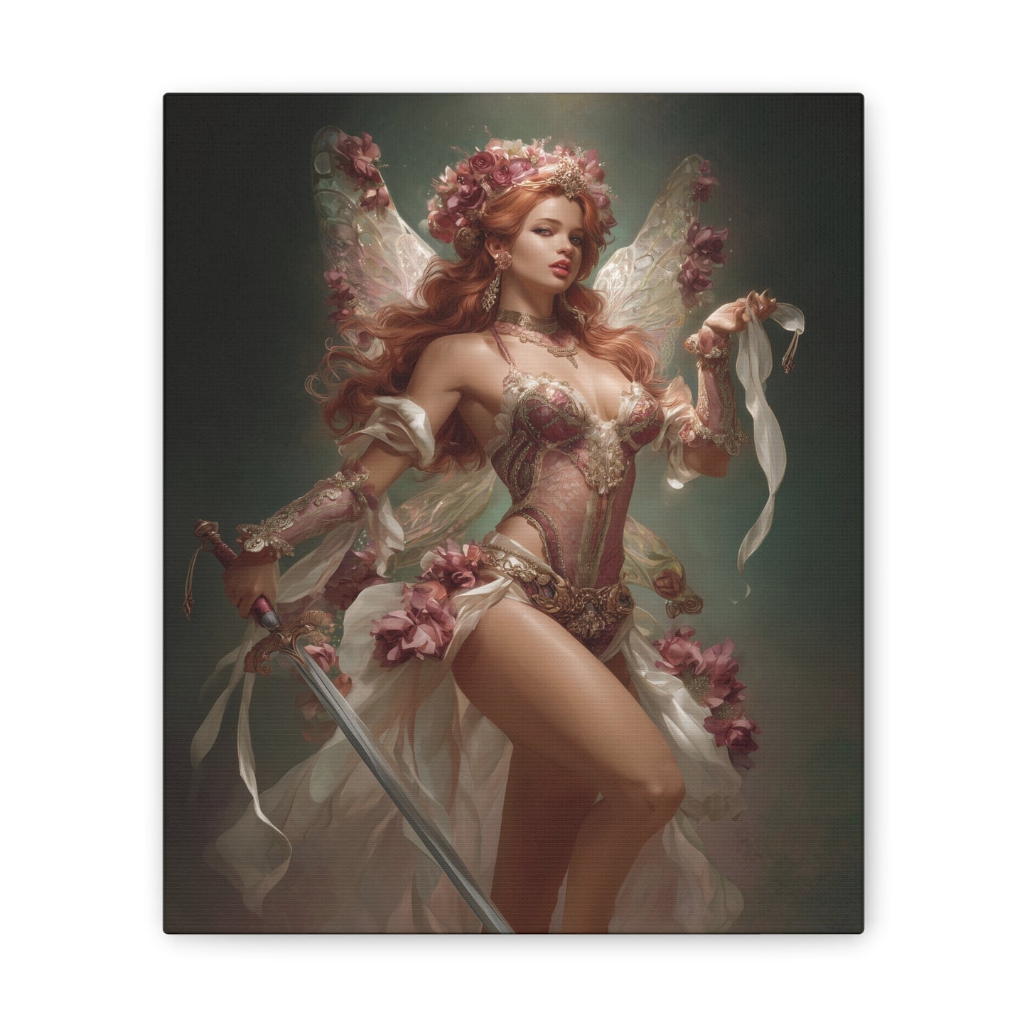 The Rose-Crowned Warrior--1aceswild.myshopify.com