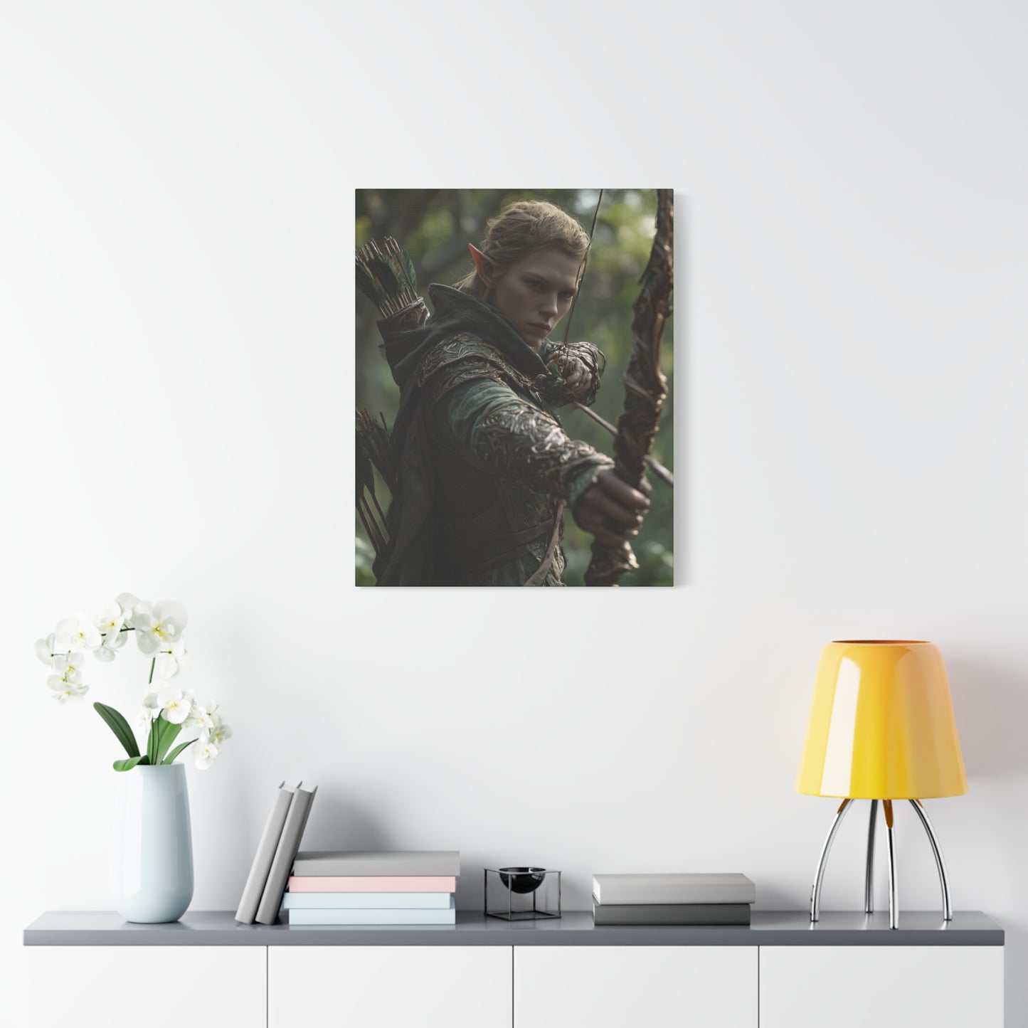 Elven Archer - Gift for Fantasy Lovers.