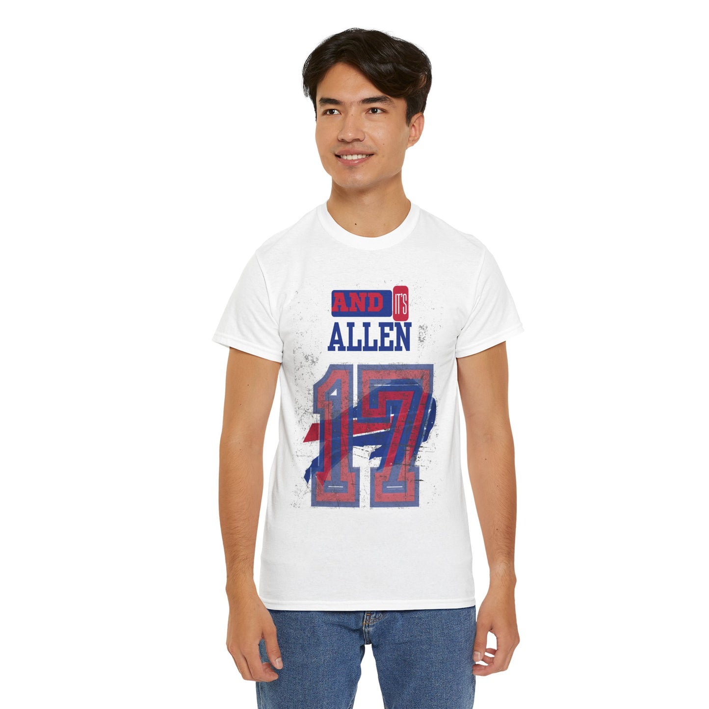 And It's ALLEN -Unisex Sports Tee - Cheer for Allen 17, Casual Wear, Game Day Shirt, Fan Apparel, Gift for Sports Lovers