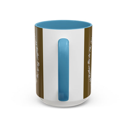 Mushroom Hunting Coffee Mug – "My Spore Time Is Spent" Rustic Forager Accent Mug