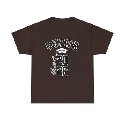 Class of 2026 Graduation Tee, Unisex Heavy Cotton Shirt, Senior T-Shirt, Personalized Graduation Gift, Class Reunion Apparel, 2026 [...]