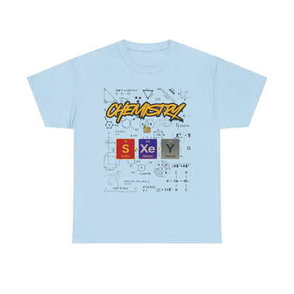 Chemistry is Sexy Unisex T-Shirt, Funny Science Tee, Gift for Chemists, Teacher Appreciation, Science Party, Academic Humor