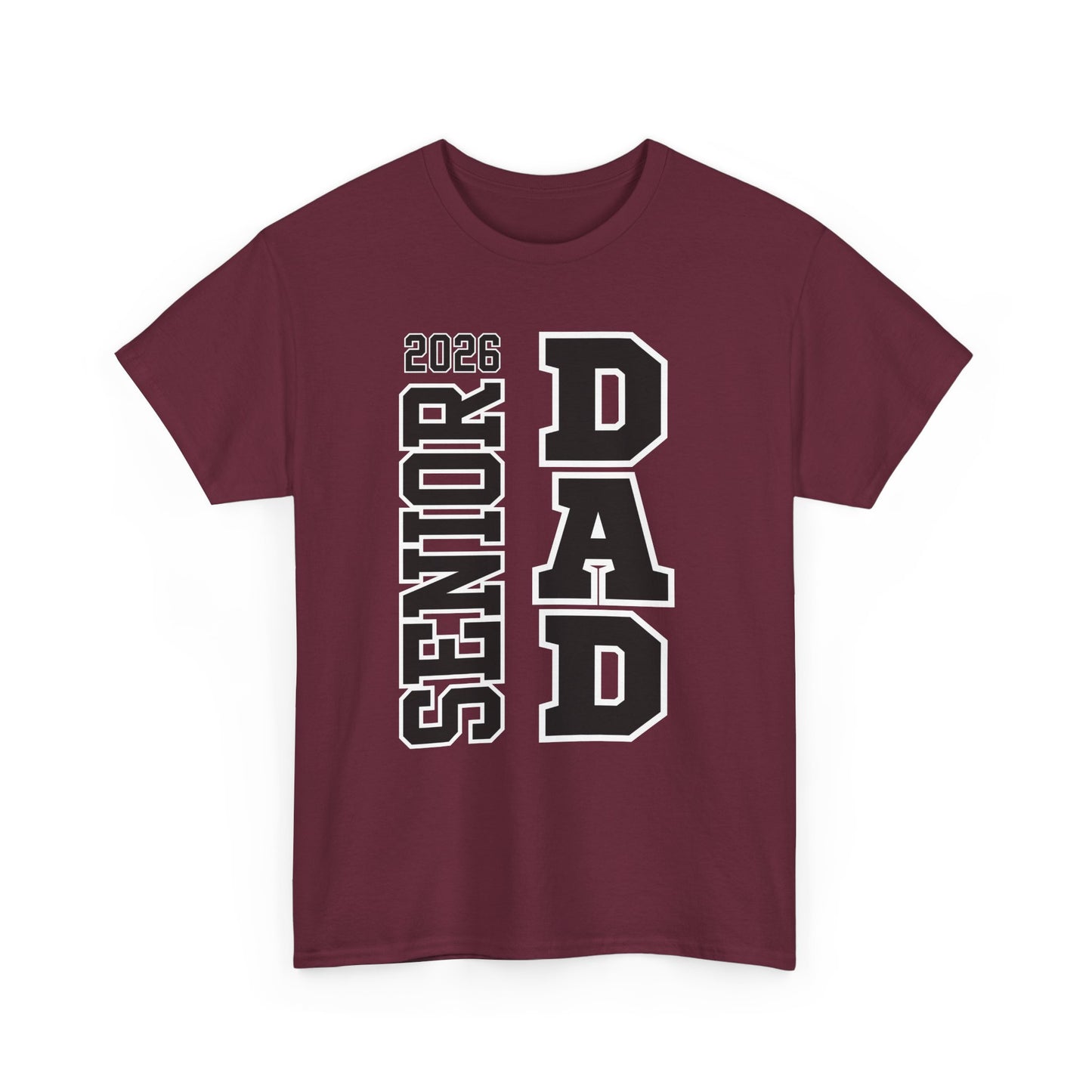 Senior Dad -Class of 2026 Graduation Tee, Unisex Heavy Cotton Shirt, Senior T-Shirt, Personalized Graduation Gift, Class Reunion Apparel, 2026 [...]