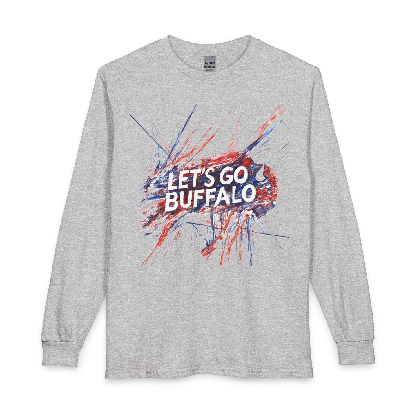 Let’s Go Buffalo Long Sleeve Tee — Buffalo Sports Fan Shirt