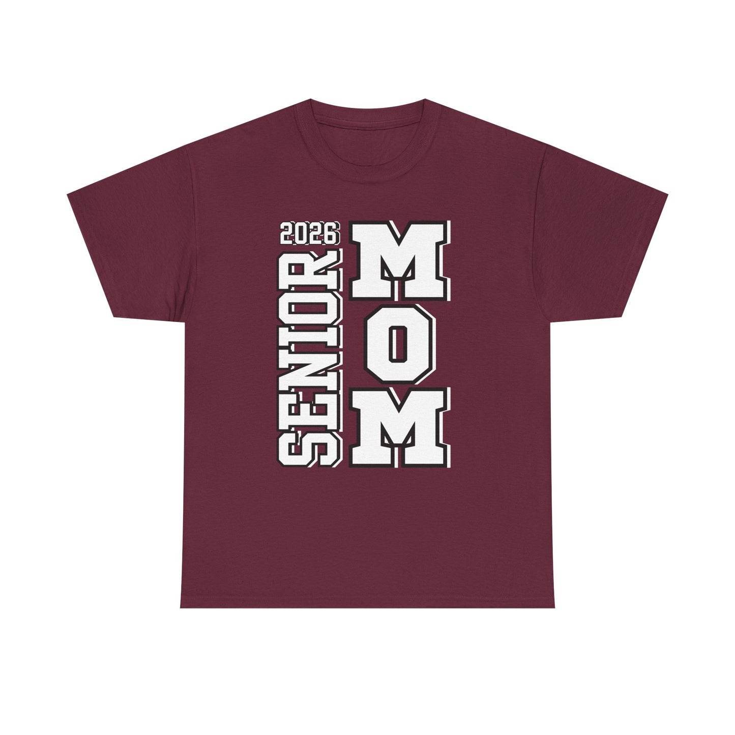 Senior Mom -Class of 2026 Graduation Tee, Unisex Heavy Cotton Shirt, Senior T-Shirt, Personalized Graduation Gift, Class Reunion Apparel, 2026 [...]