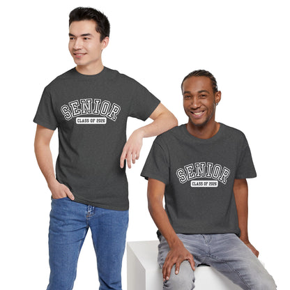 Senior 2026 -Class of 2026 Graduation Tee, Unisex Heavy Cotton Shirt, Senior T-Shirt, Personalized Graduation Gift, Class Reunion Apparel, 2026 [...]
