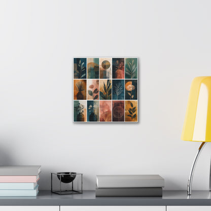 Natures Green Series #8 -Botanical Wall Art, Nature-Inspired Home Décor, Eco-Friendly Canvas Print, Greenery Art Piece, Living Room Wall Hanging