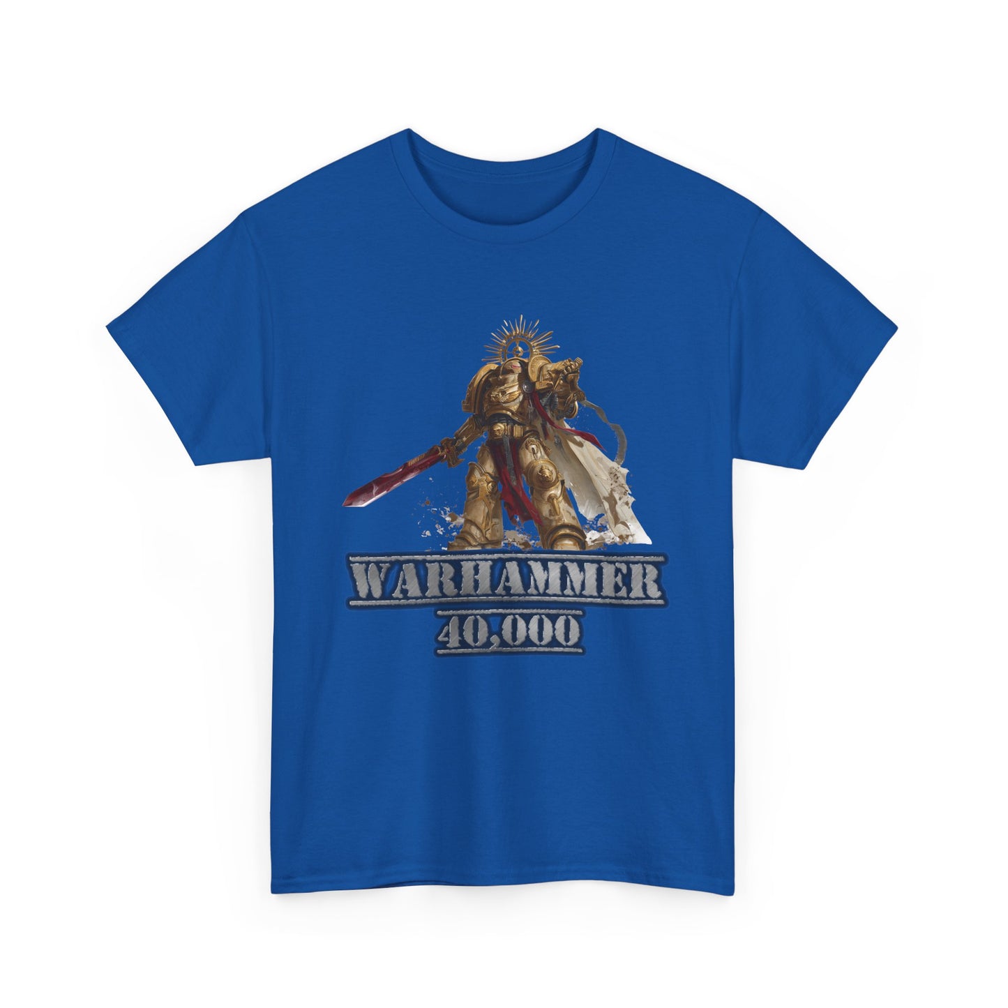 Warhammer 40,000 Unisex Heavy Cotton Tee, Gamer T-Shirt, Nerd Apparel, Gaming Gift, Casual Wear