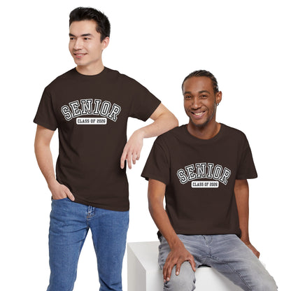 Senior 2026 -Class of 2026 Graduation Tee, Unisex Heavy Cotton Shirt, Senior T-Shirt, Personalized Graduation Gift, Class Reunion Apparel, 2026 [...]