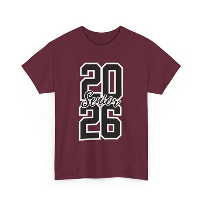 2026 Senior -Class of 2026 Graduation Tee, Unisex Heavy Cotton Shirt, Senior T-Shirt, Personalized Graduation Gift, Class Reunion Apparel, 2026 [...]