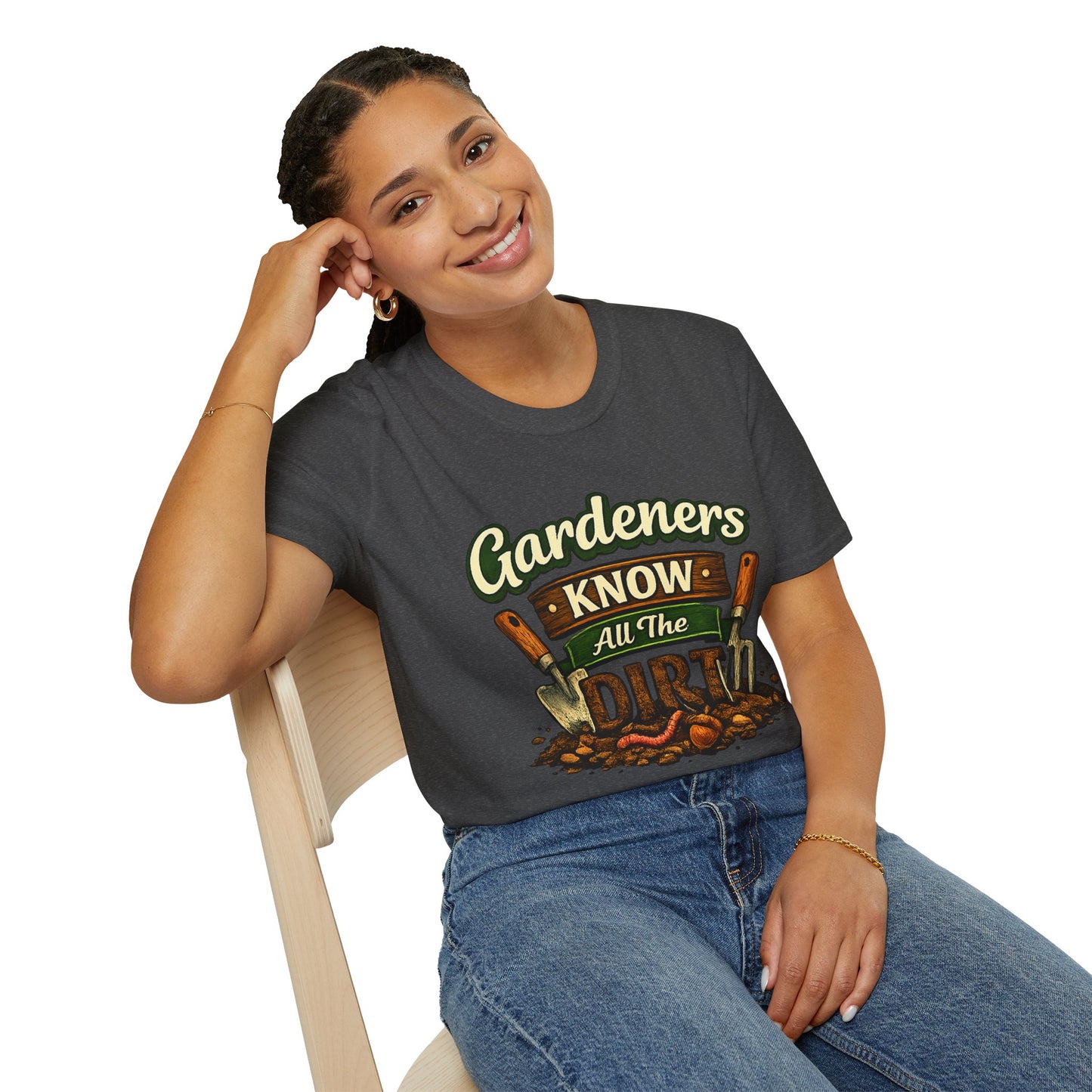 Gardeners Know All The Dirt - Vintage Garden Tee