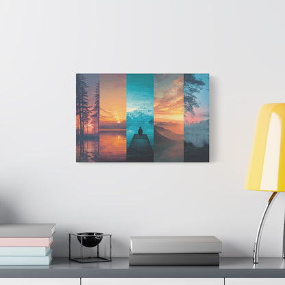 Serene Landscape Canvas Art, Wall Decor, Nature Wall Art, Home Gallery, Relaxing Artwork, Outdoor Vibe Decor