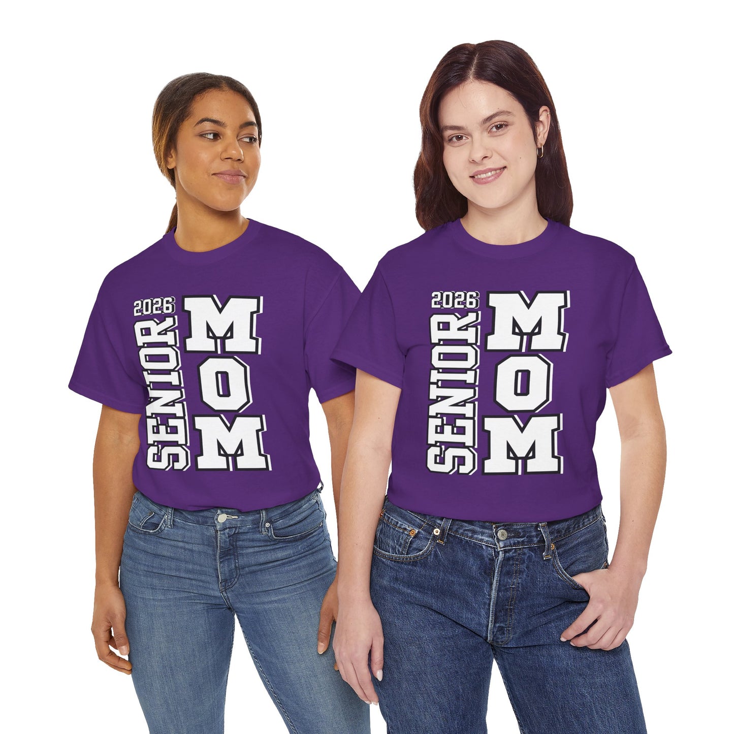 Senior Mom -Class of 2026 Graduation Tee, Unisex Heavy Cotton Shirt, Senior T-Shirt, Personalized Graduation Gift, Class Reunion Apparel, 2026 [...]