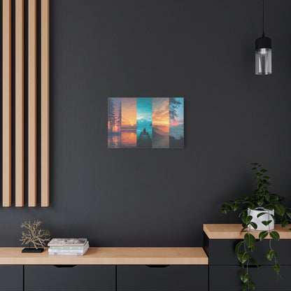 Serene Landscape Canvas Art, Wall Decor, Nature Wall Art, Home Gallery, Relaxing Artwork, Outdoor Vibe Decor