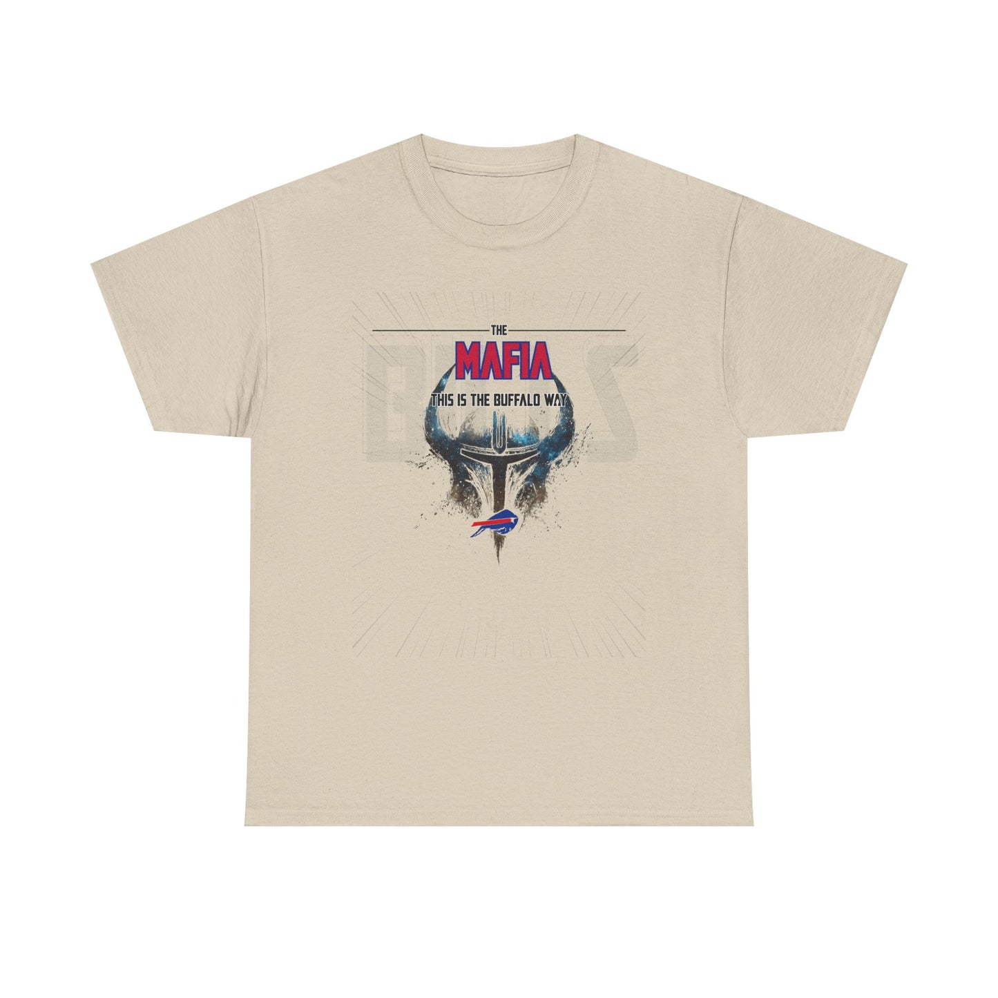 Buffalo Bills This Is The Way -Heavy Cotton Tee - Unisex Fan Shirt, Game Day Apparel, Sports Merchandise, Birthday Gift, Tailgate Outfit