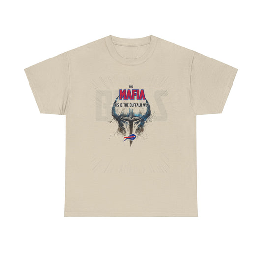 Buffalo Bills This Is The Way -Heavy Cotton Tee - Unisex Fan Shirt, Game Day Apparel, Sports Merchandise, Birthday Gift, Tailgate Outfit