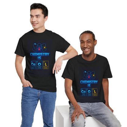 Chemistry Is Cool - Fun Graphic Tee, Science T-Shirt, Cute Chemistry Shirt, Unisex Science Apparel, Gift for Students, Teacher’s Day Tee