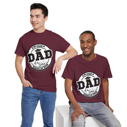Senior Dad -Class of 2026 Graduation Tee, Unisex Heavy Cotton Shirt, Senior T-Shirt, Personalized Graduation Gift, Class Reunion Apparel, 2026 [...]