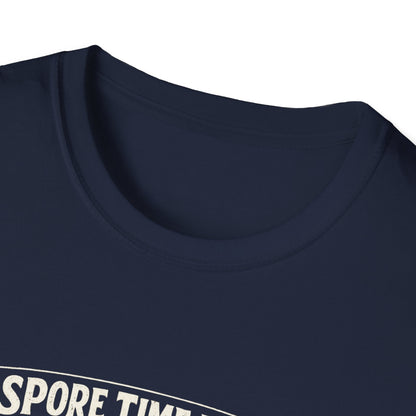 Mushroom Hunting T-Shirt — "My Spore Time Is Spent" For Foragers & Nature Lovers