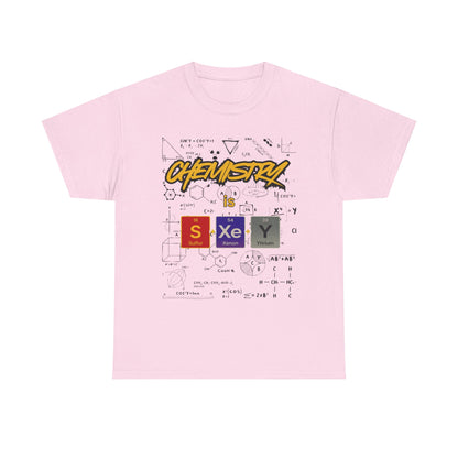 Chemistry is Sexy Unisex T-Shirt, Funny Science Tee, Gift for Chemists, Teacher Appreciation, Science Party, Academic Humor