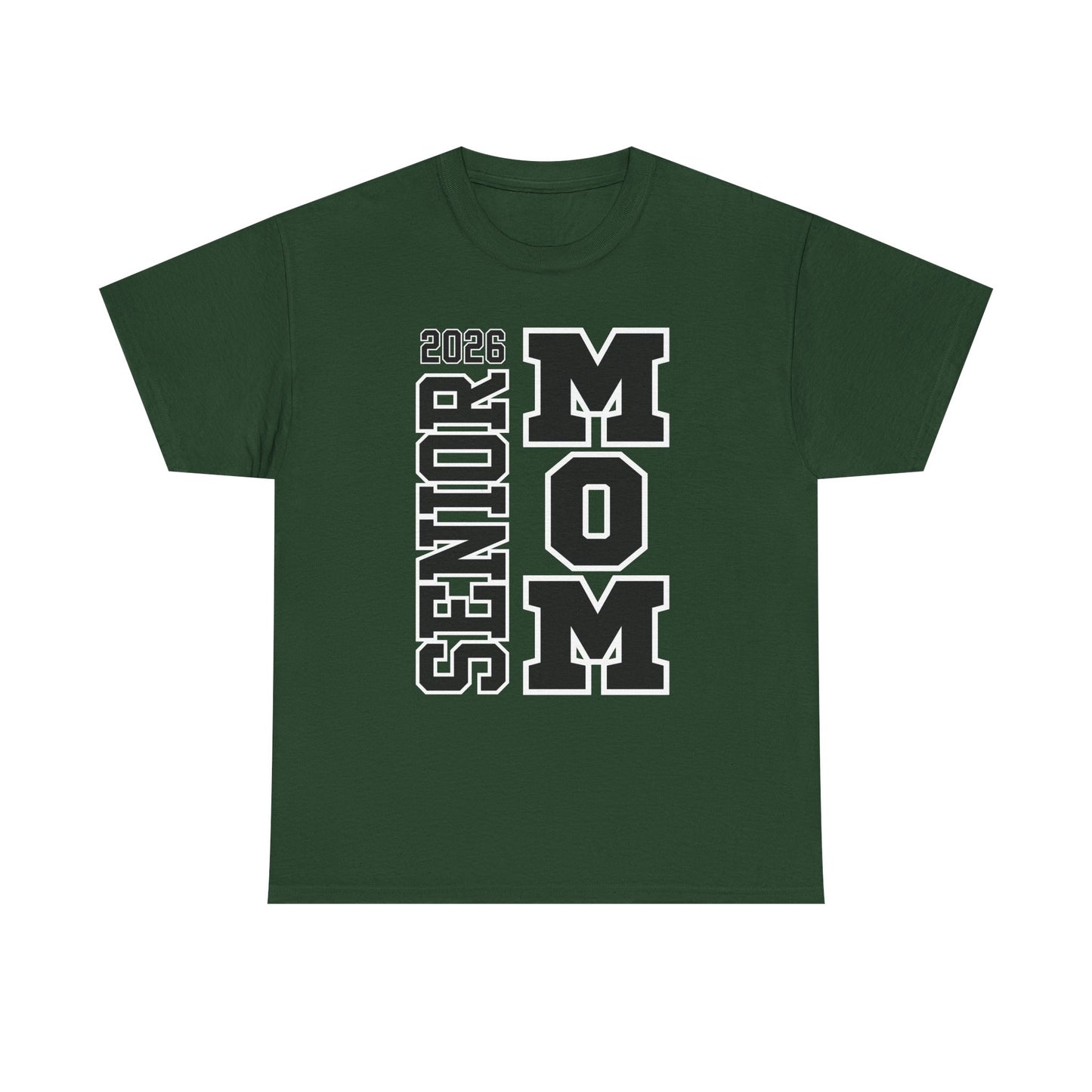 Senior Mom-Class of 2026 Graduation Tee, Unisex Heavy Cotton Shirt, Senior T-Shirt, Personalized Graduation Gift, Class Reunion Apparel, 2026 [...]